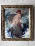 Leaning Nude Figure