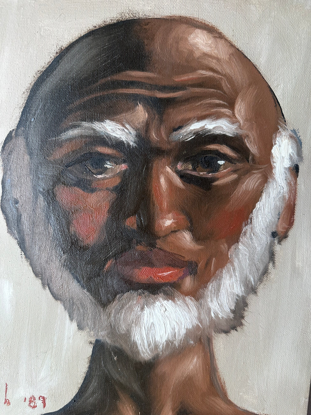 Old man with beard