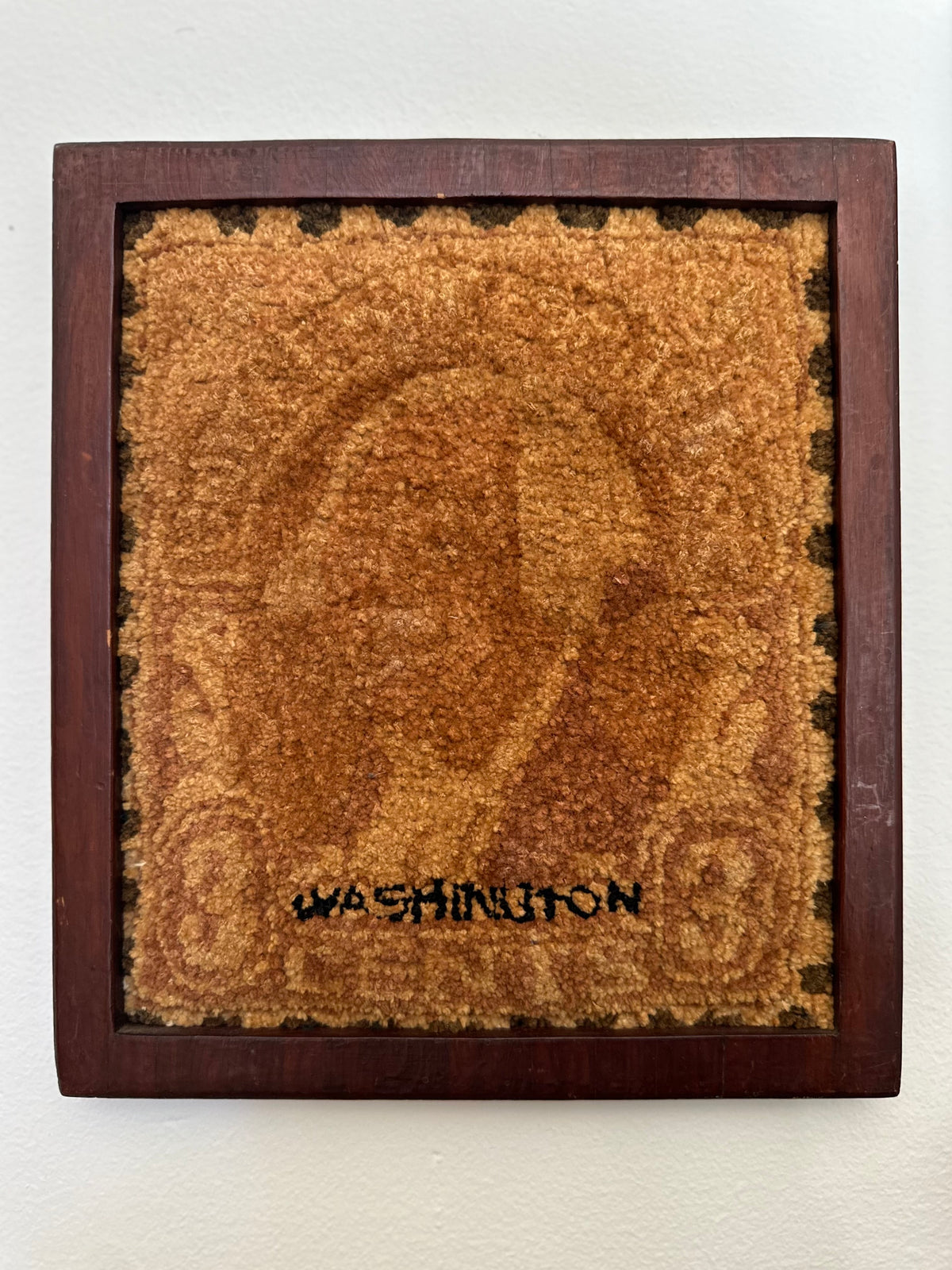 Needle point George Washington