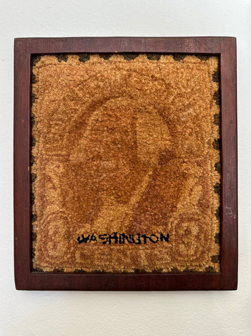 Needle point George Washington