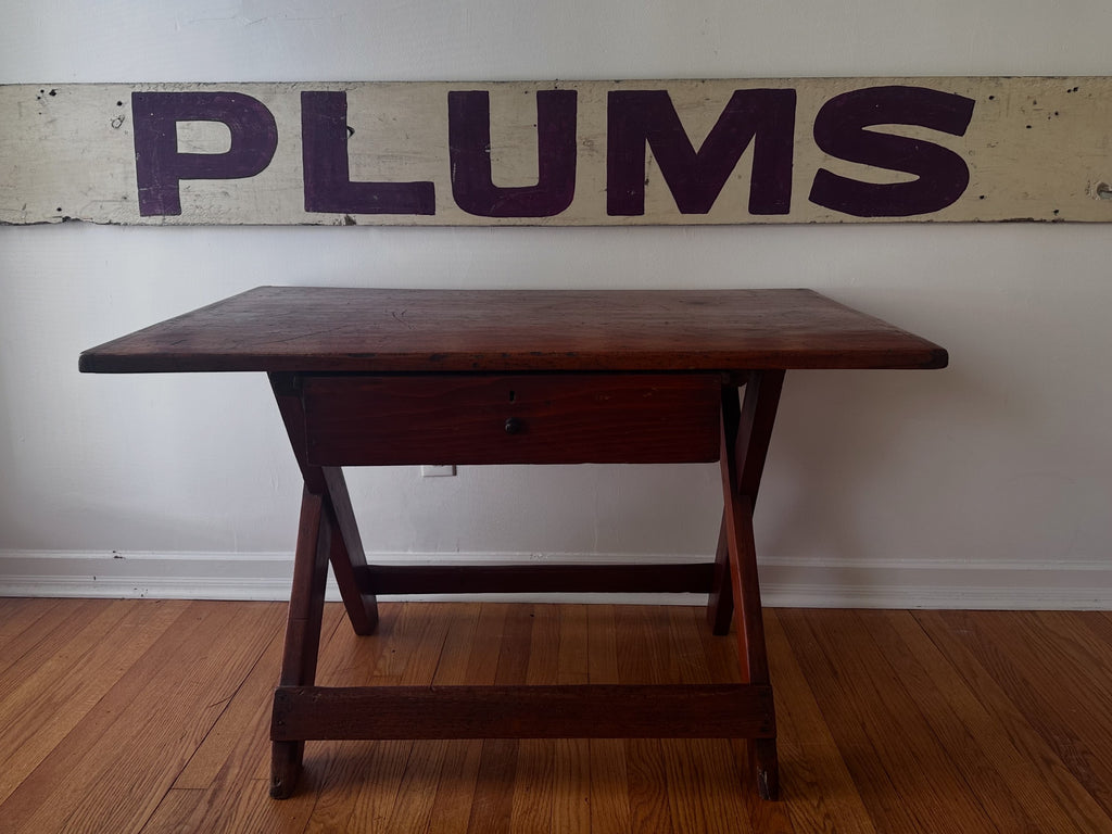Double sided fruit stand sign
