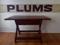 Double sided fruit stand sign