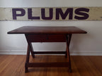 Double sided fruit stand sign