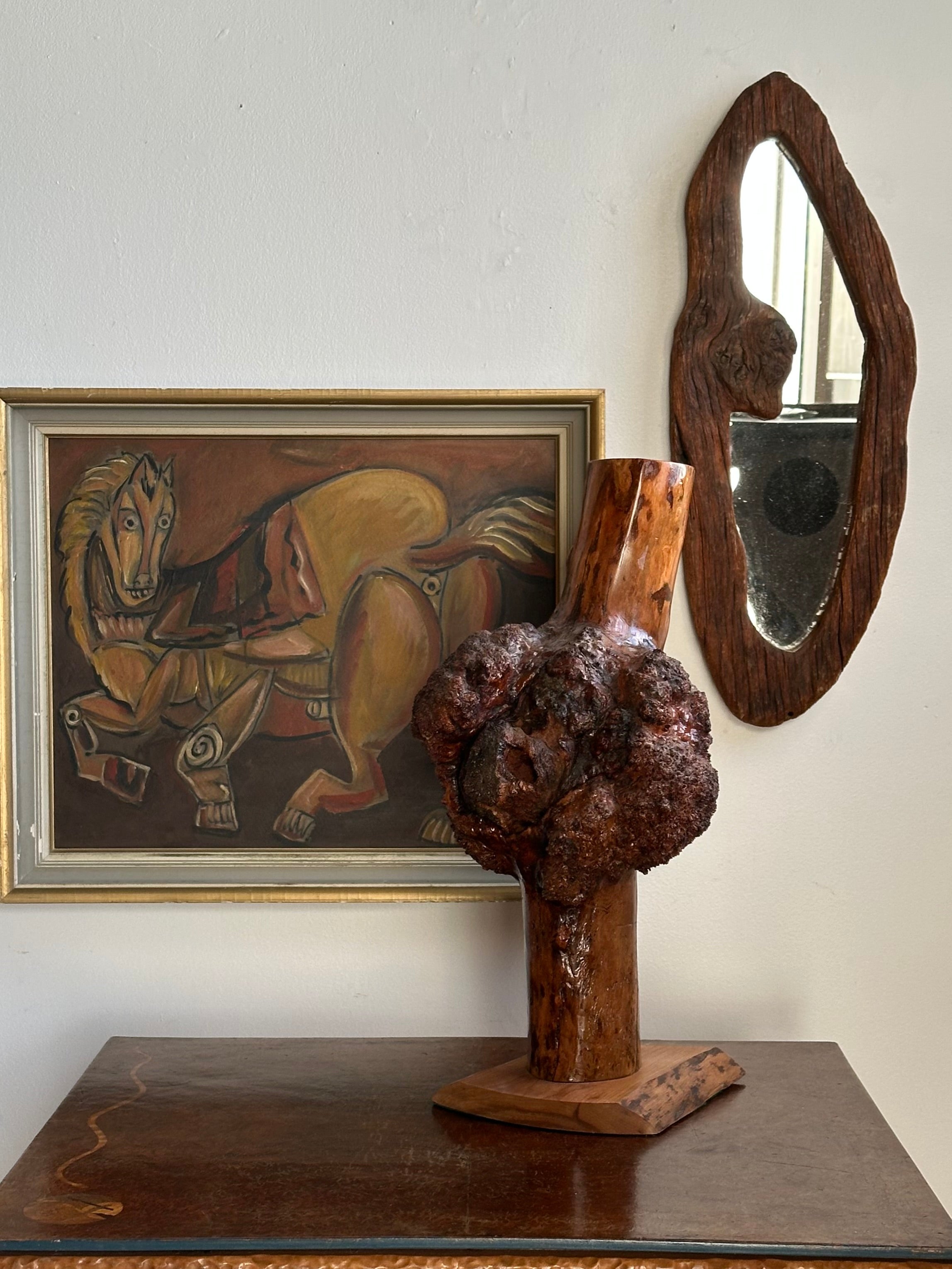 Cubist Horse Painting