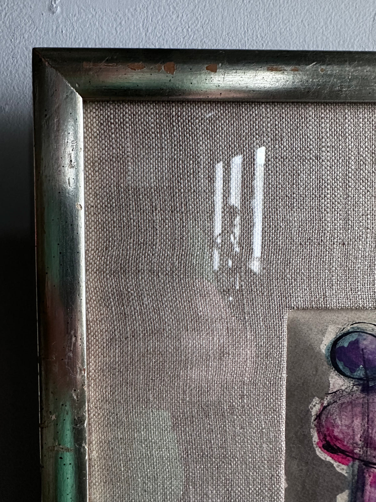1959 Abstract in pinks and grays ￼