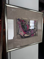 1959 Abstract in pinks and grays ￼
