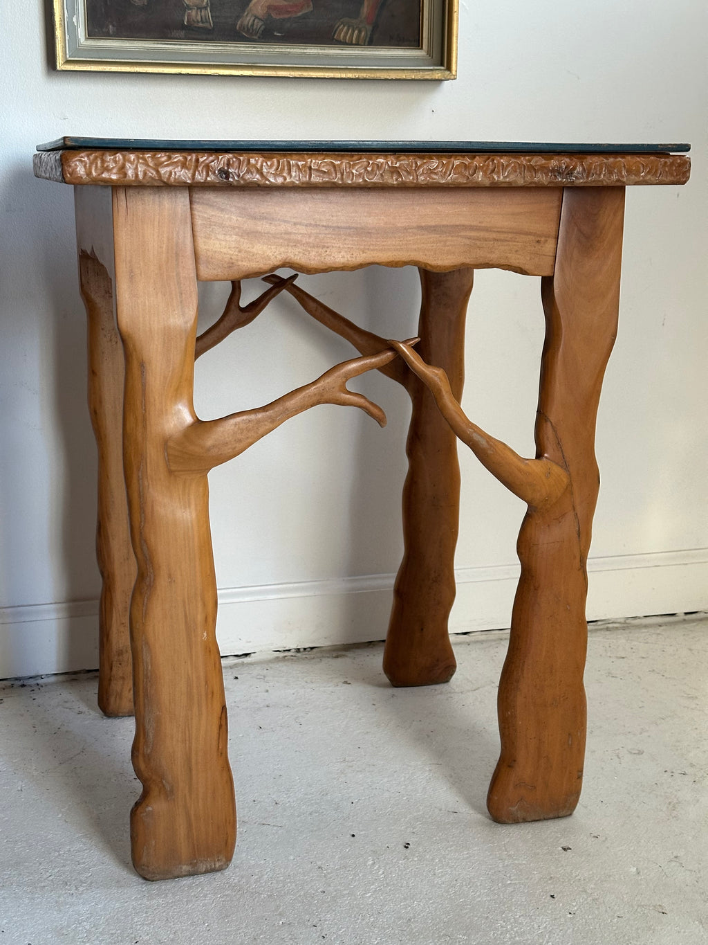 Forrest Square Dance Side Table