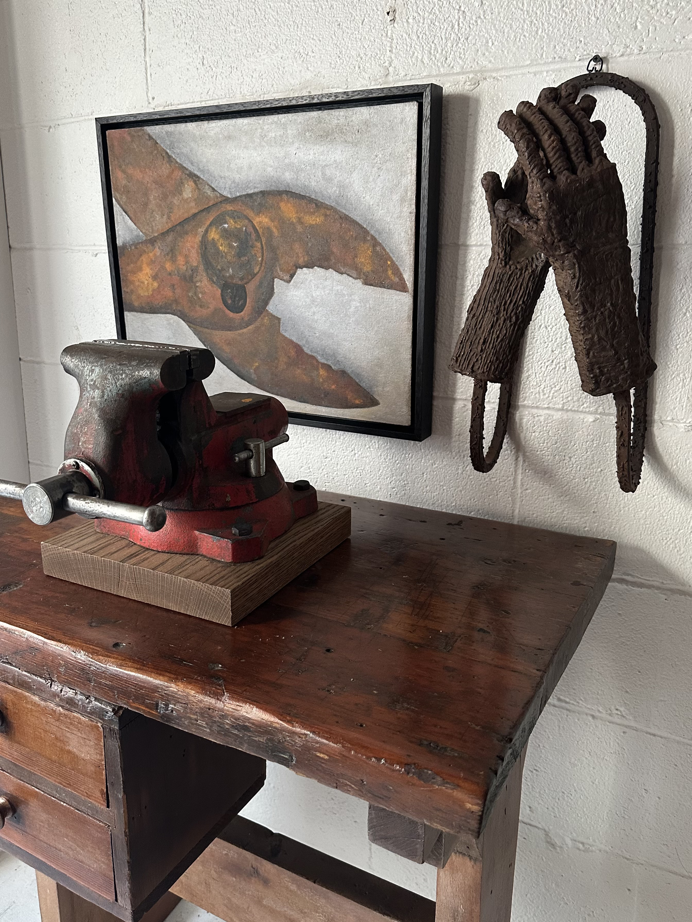Rusty Pliers Painting