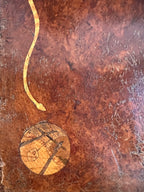 Forrest Square Dance Side Table