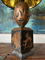 Commemorative Canadian Copper Table Lamp