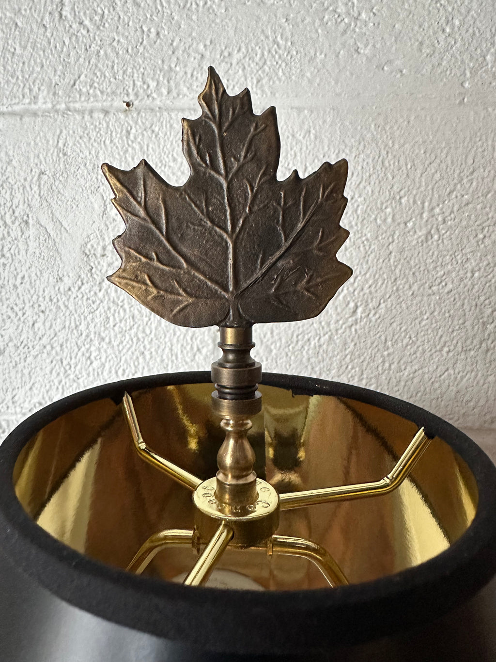 Commemorative Canadian Copper Table Lamp