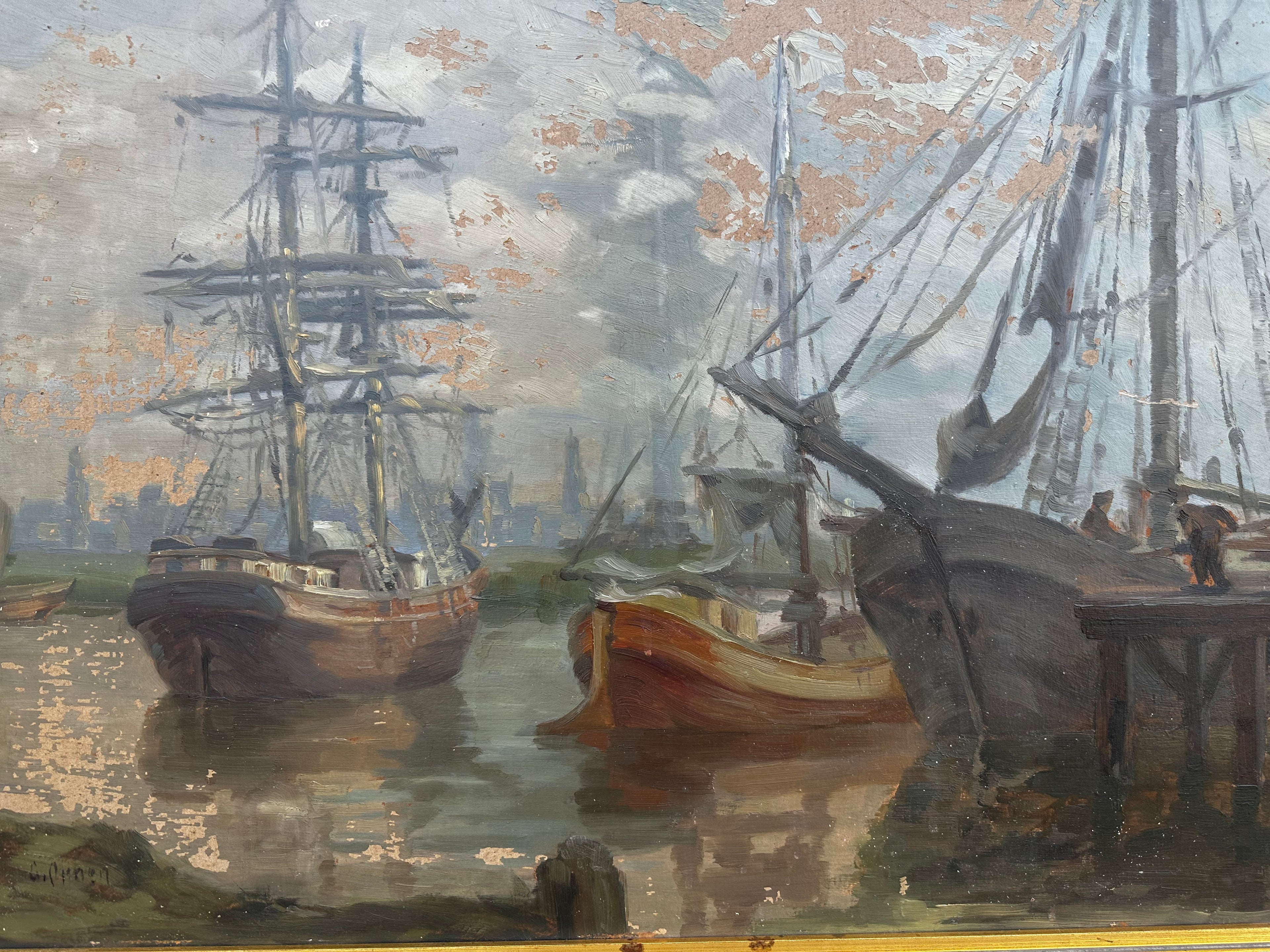 Harbor in the Evening Light
