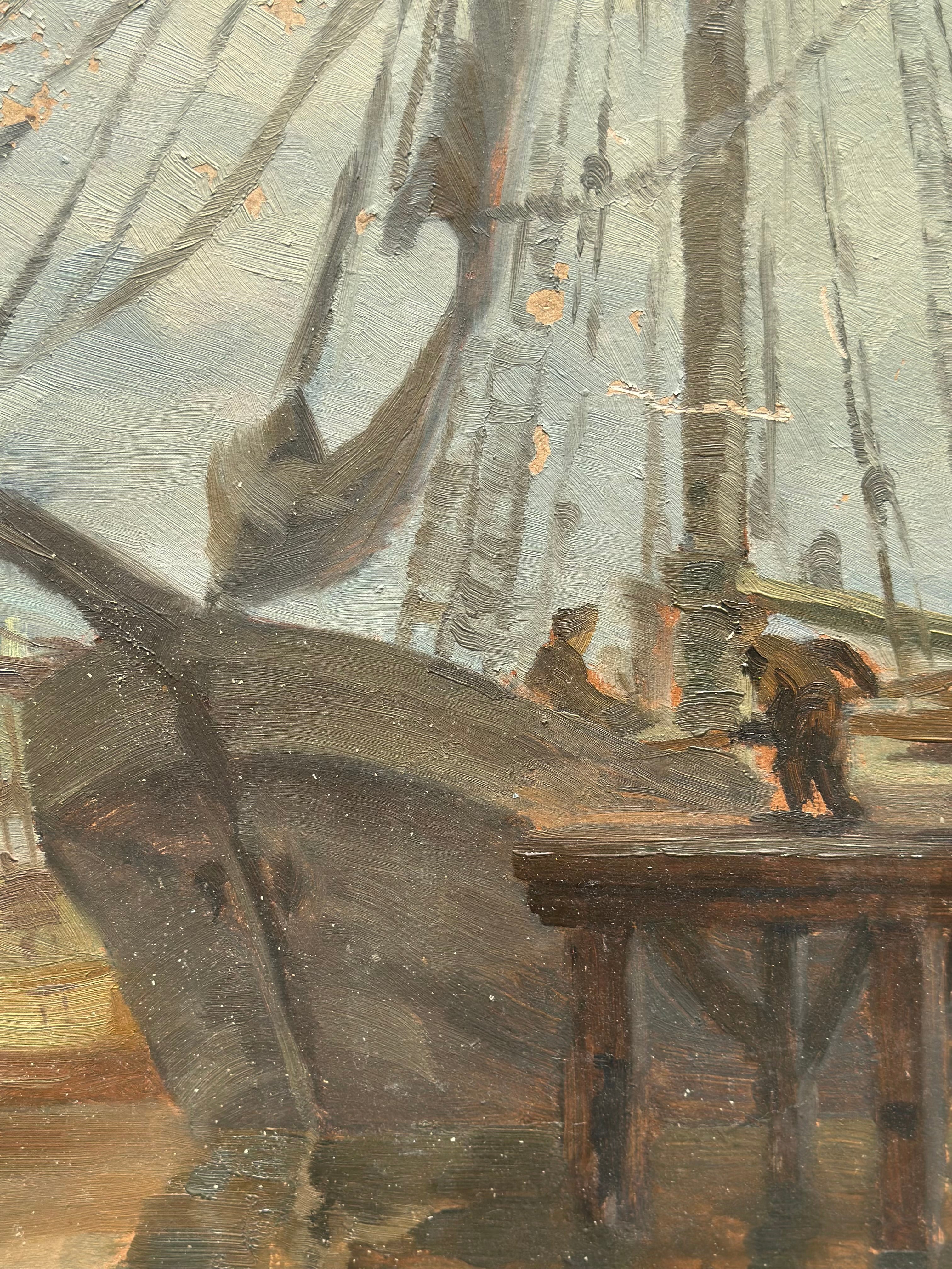 Harbor in the Evening Light