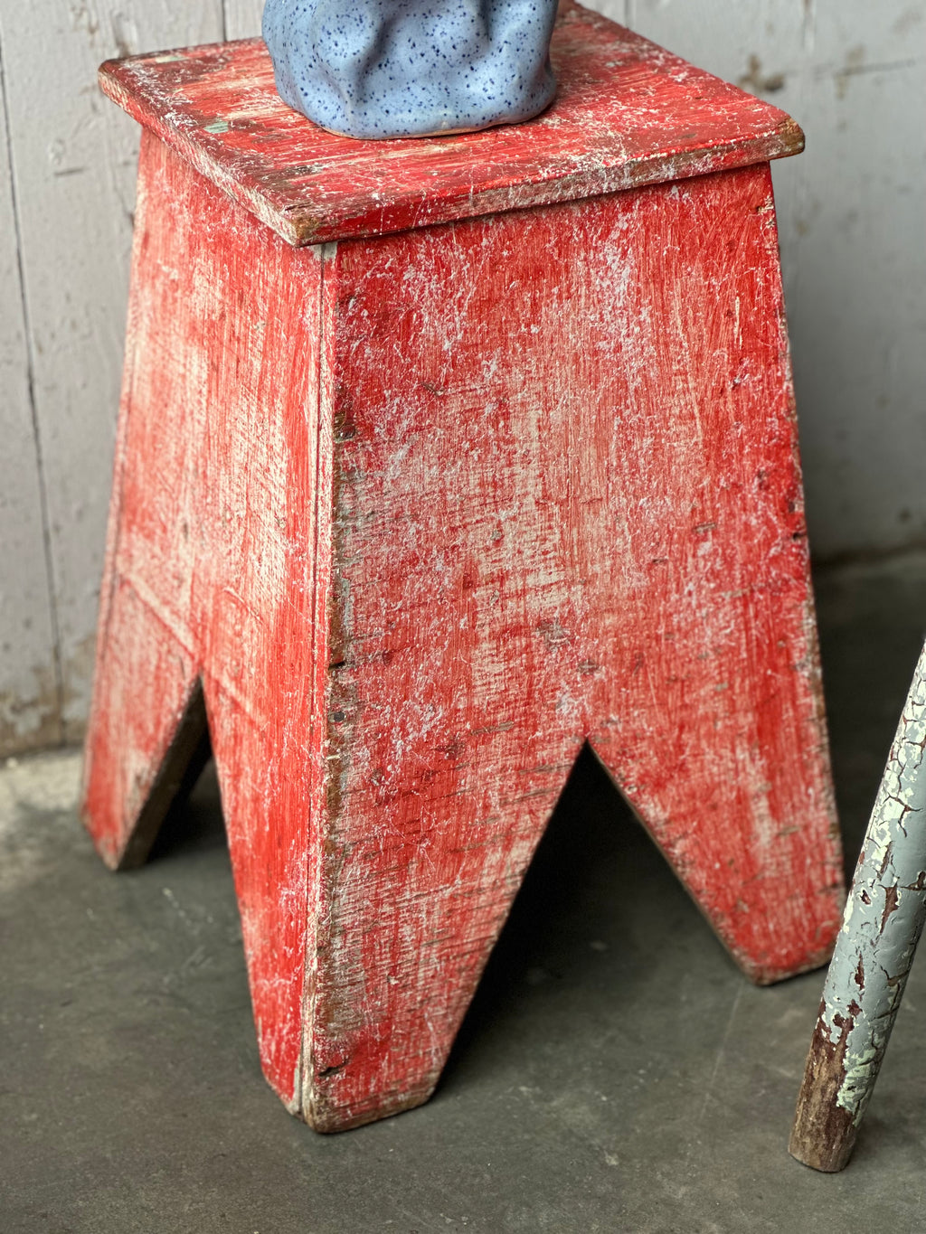Scratch-built Side Table/Step Stool