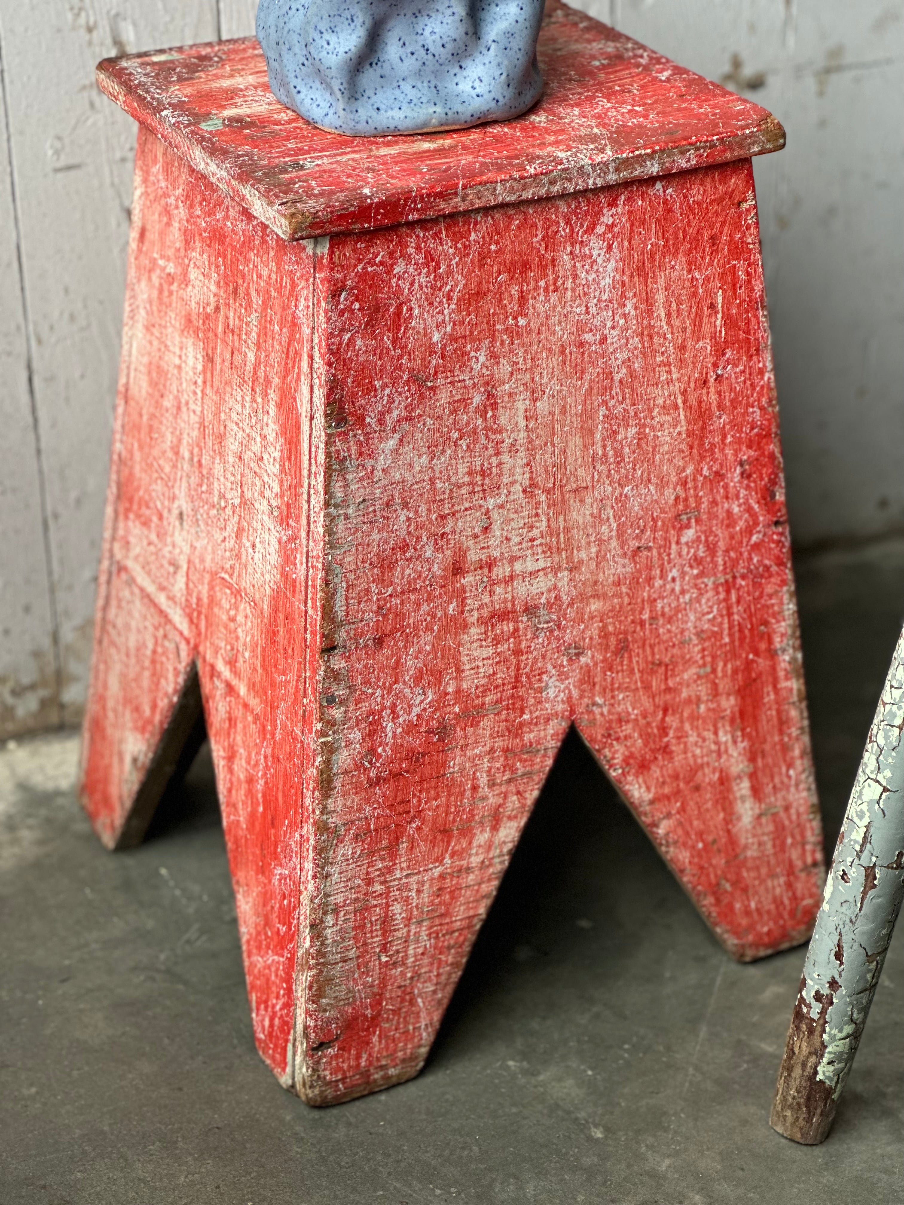 Scratch-built Side Table/Step Stool