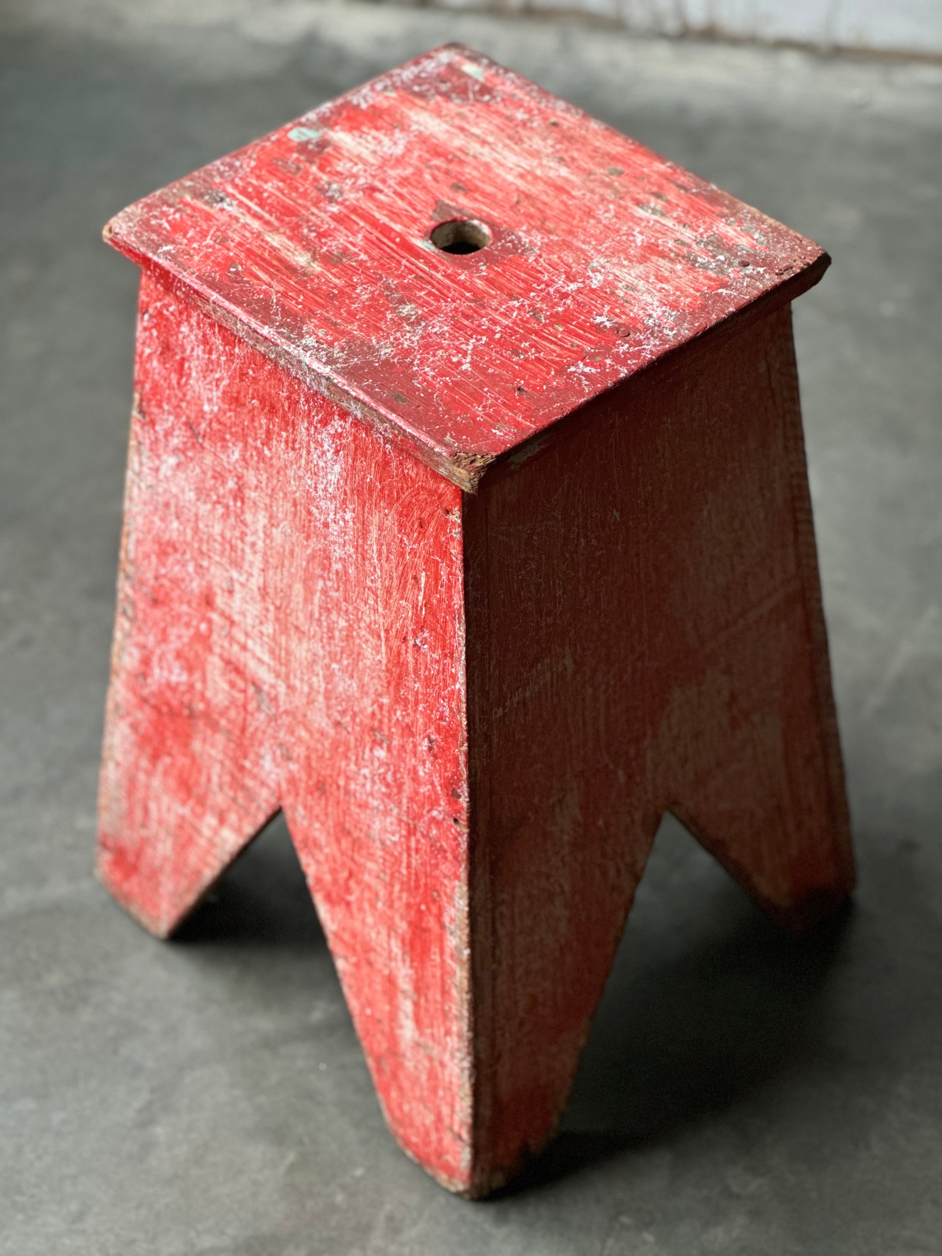 Scratch-built Side Table/Step Stool