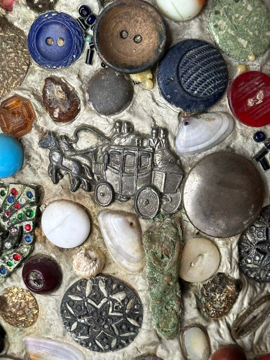 Marble Encrusted Memory Jar