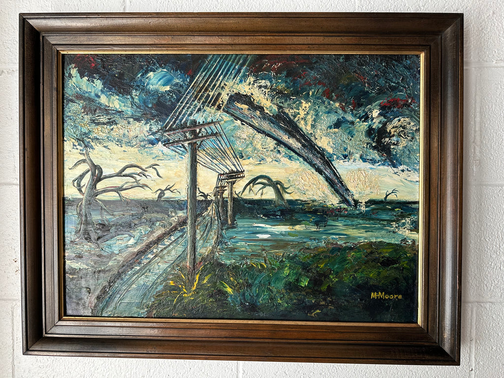 Coastal Hurricane Painting ￼