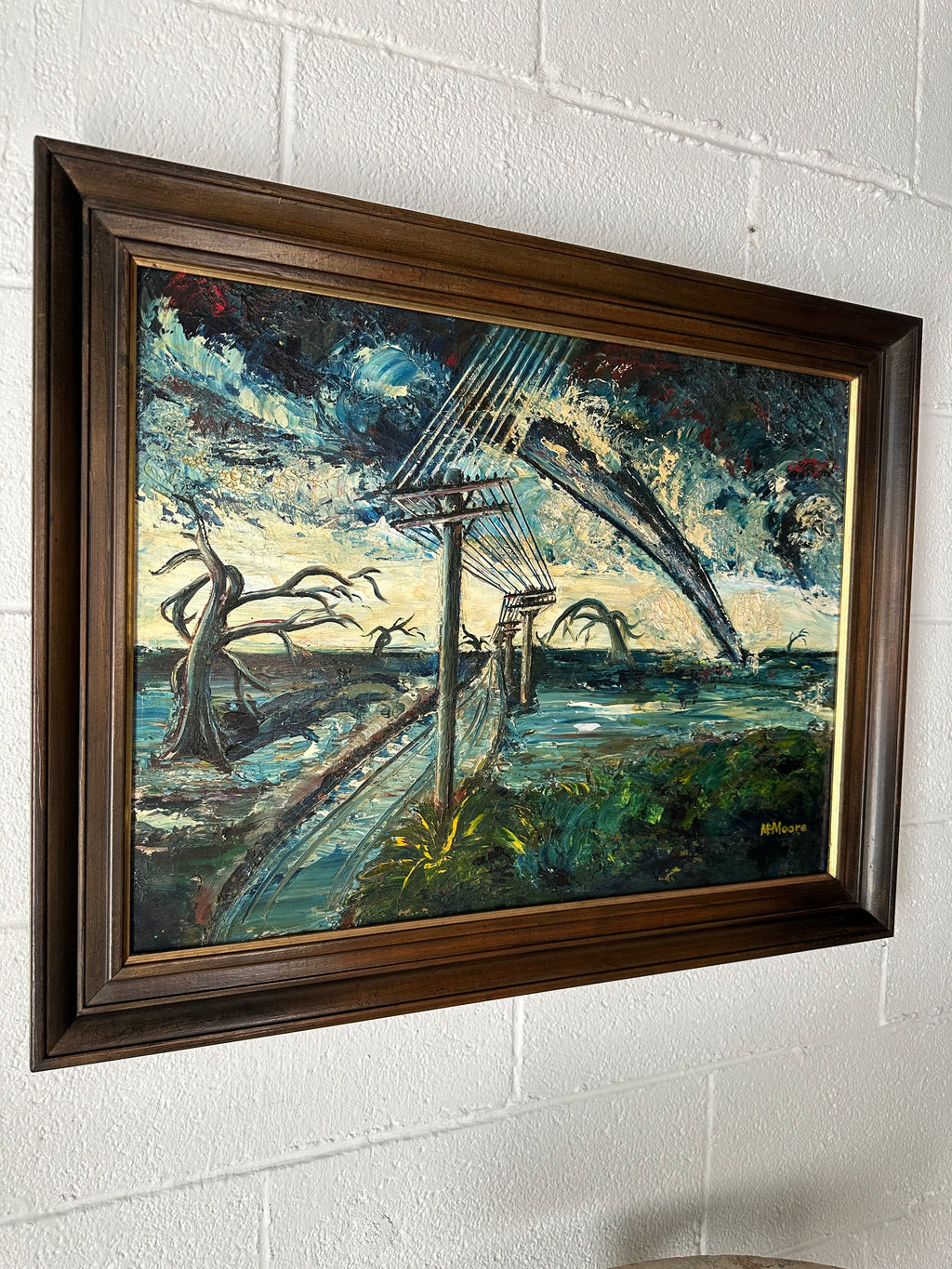Coastal Hurricane Painting ￼
