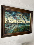 Coastal Hurricane Painting ￼