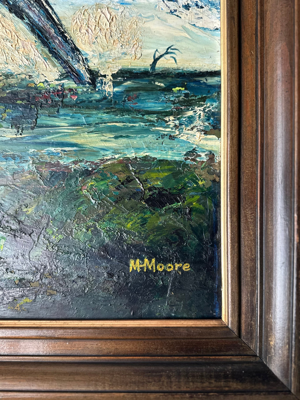 Coastal Hurricane Painting ￼