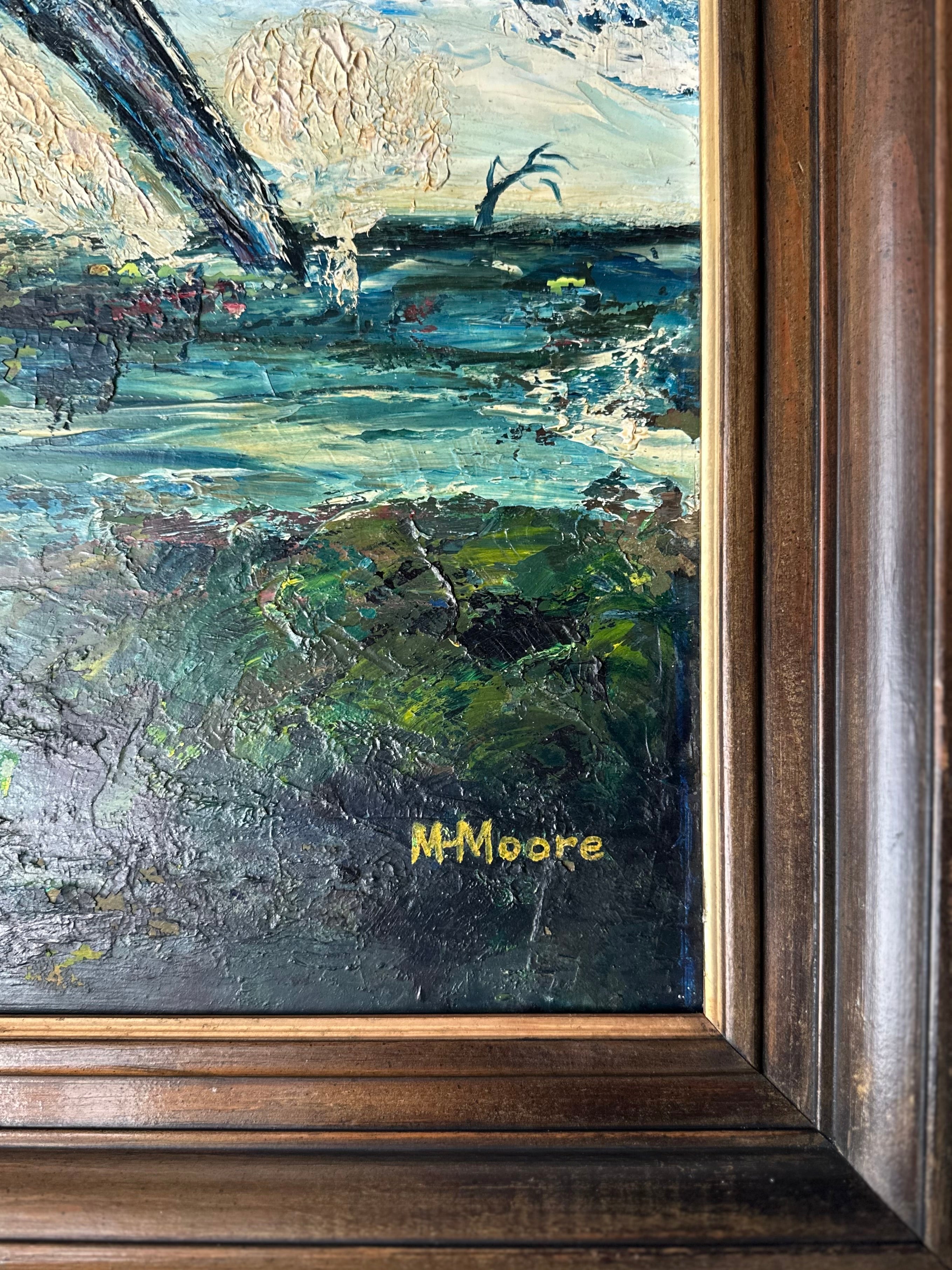 Coastal Hurricane Painting ￼