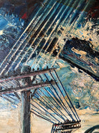 Coastal Hurricane Painting ￼