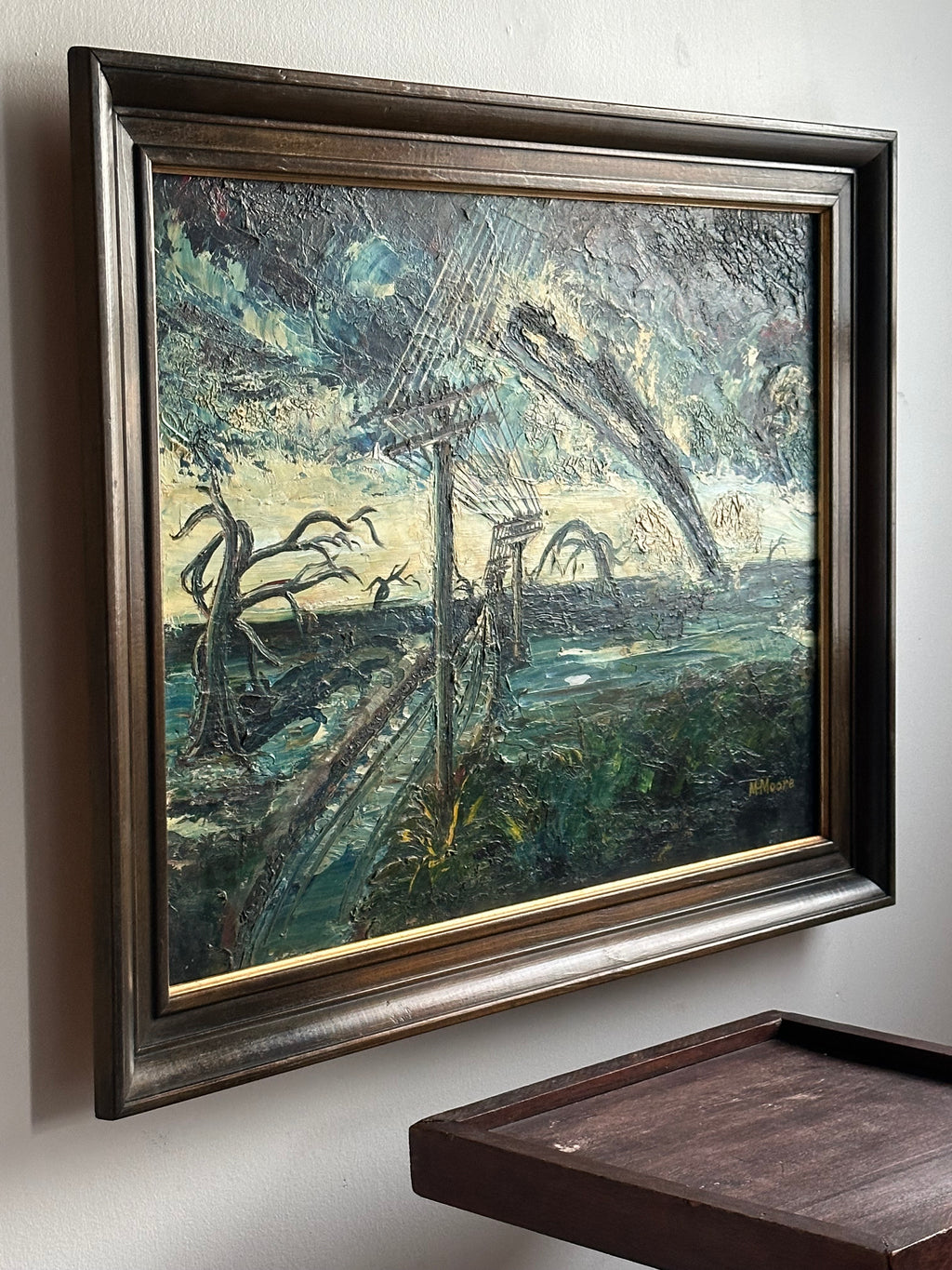 Coastal Hurricane Painting ￼