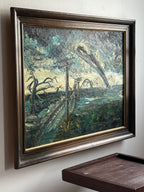 Coastal Hurricane Painting ￼