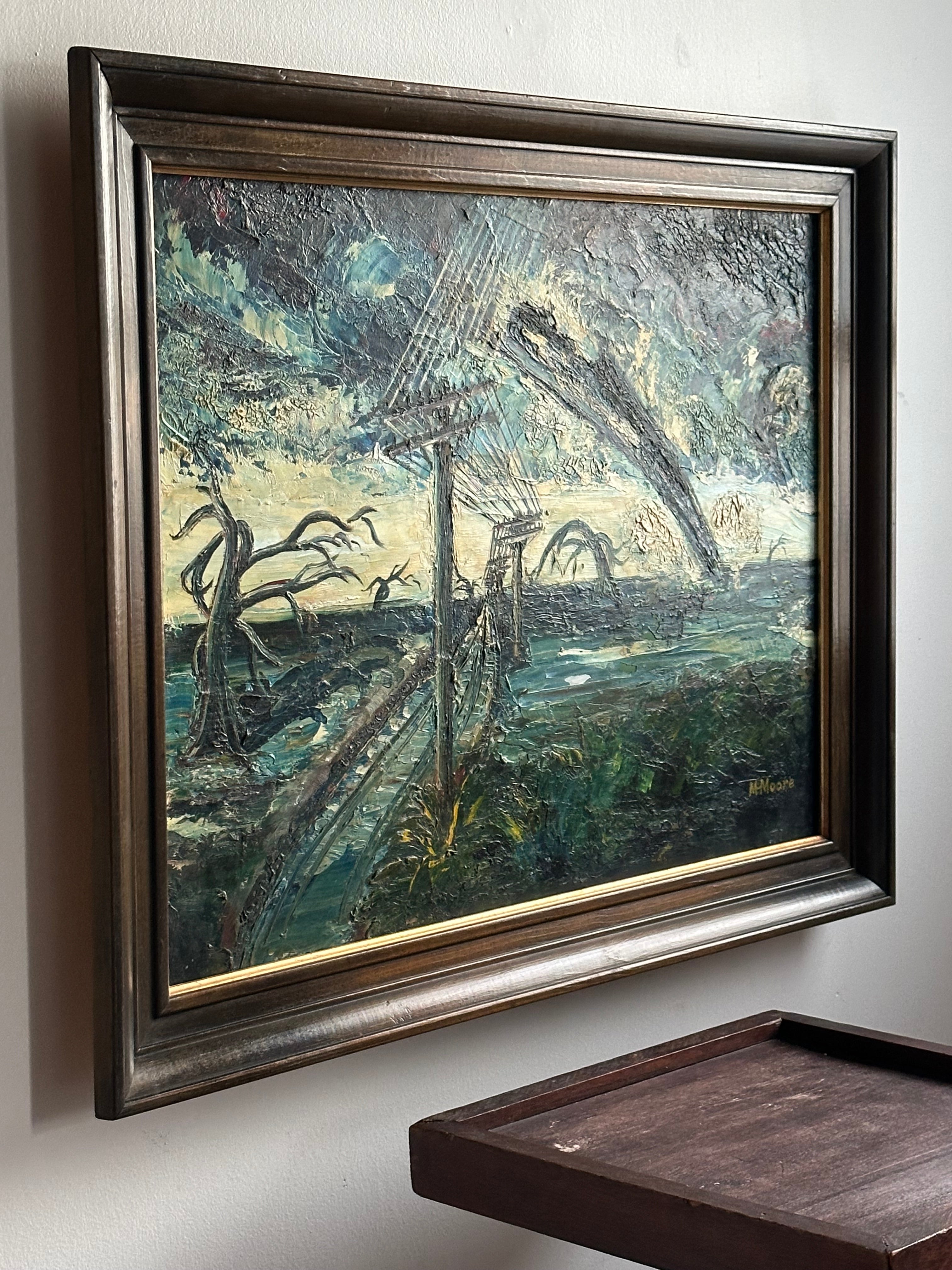 Coastal Hurricane Painting ￼