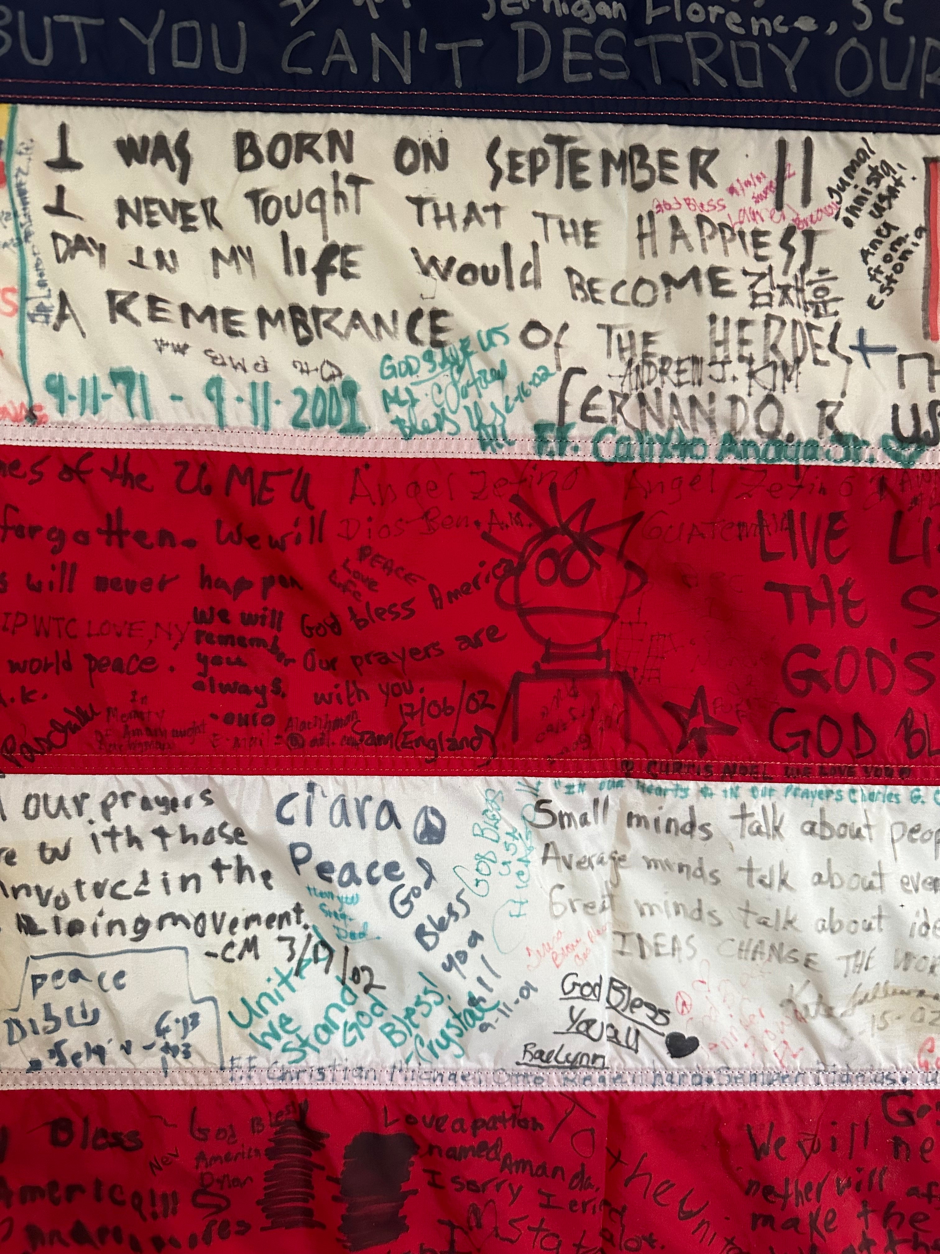Ground Zero Construction Site Signature Flag