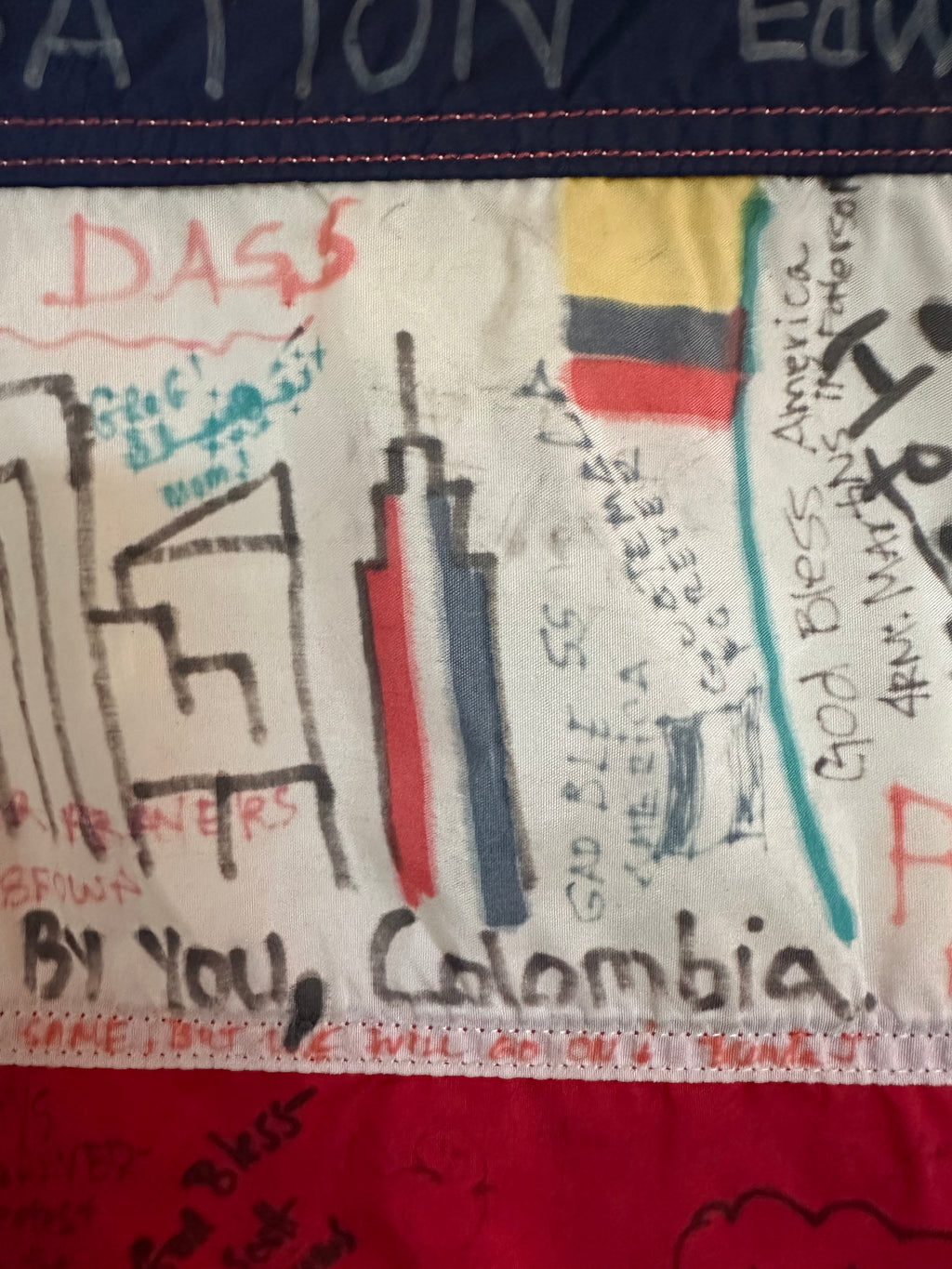Ground Zero Construction Site Signature Flag