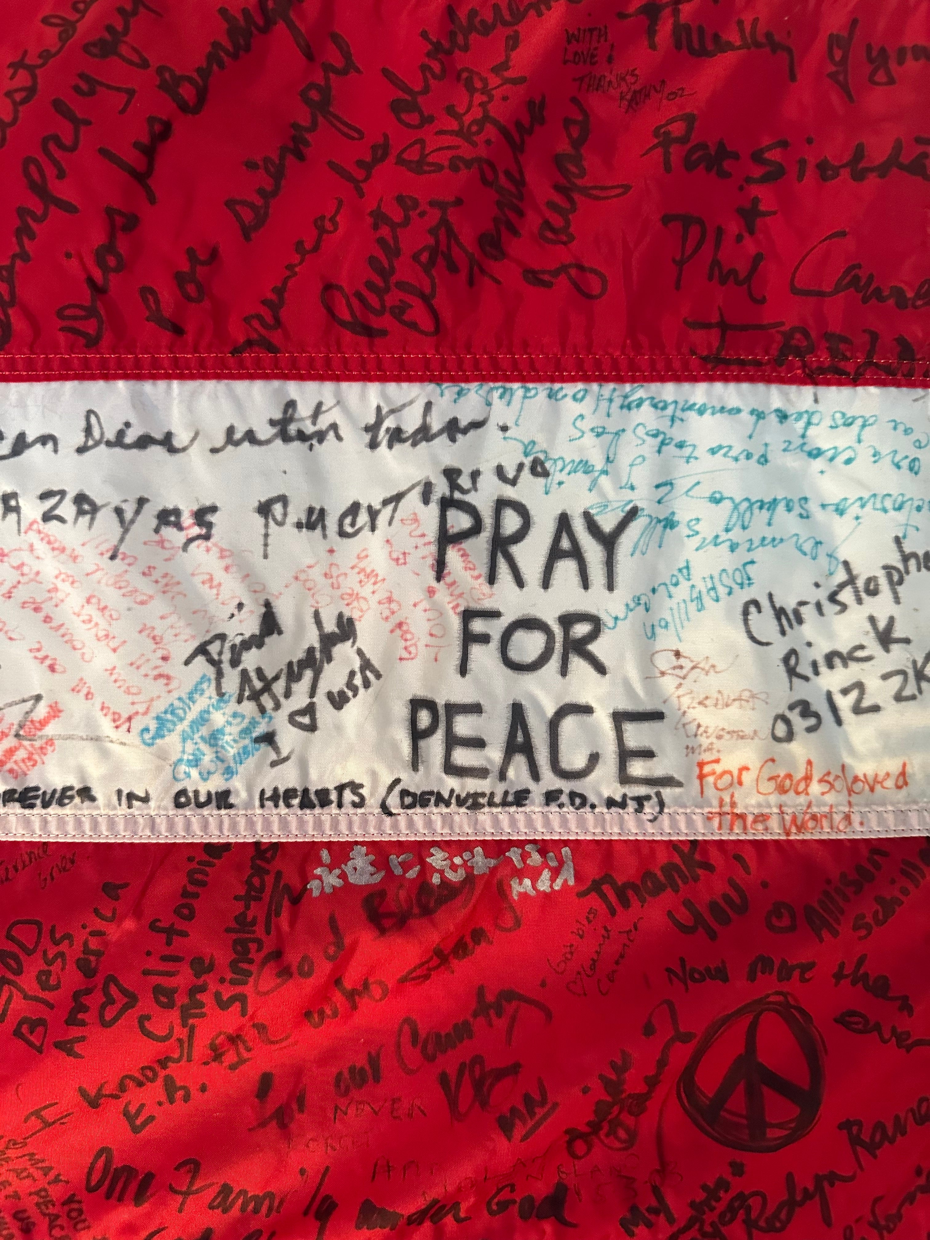 Ground Zero Construction Site Signature Flag