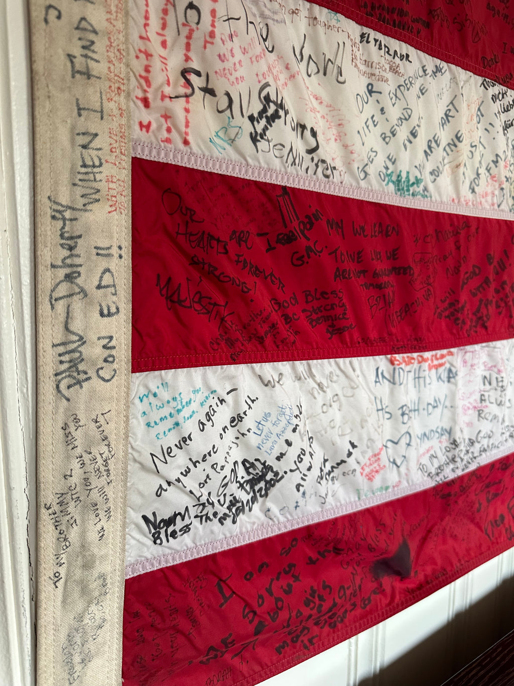 Ground Zero Construction Site Signature Flag