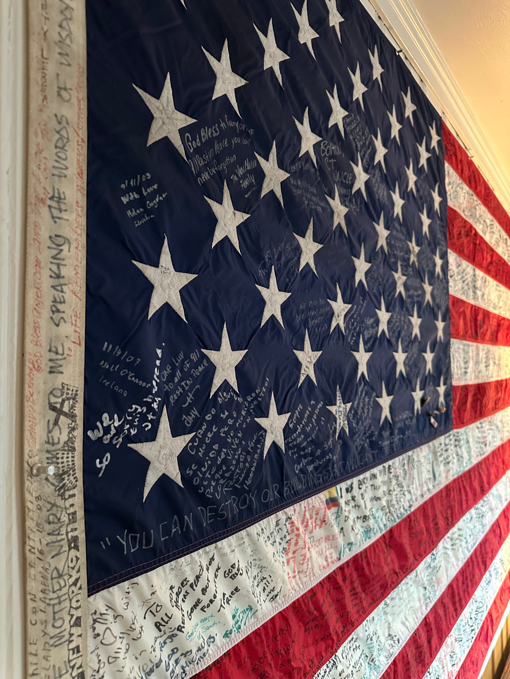Ground Zero Construction Site Signature Flag