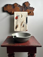 Homemade Burl Slab Towel Bar