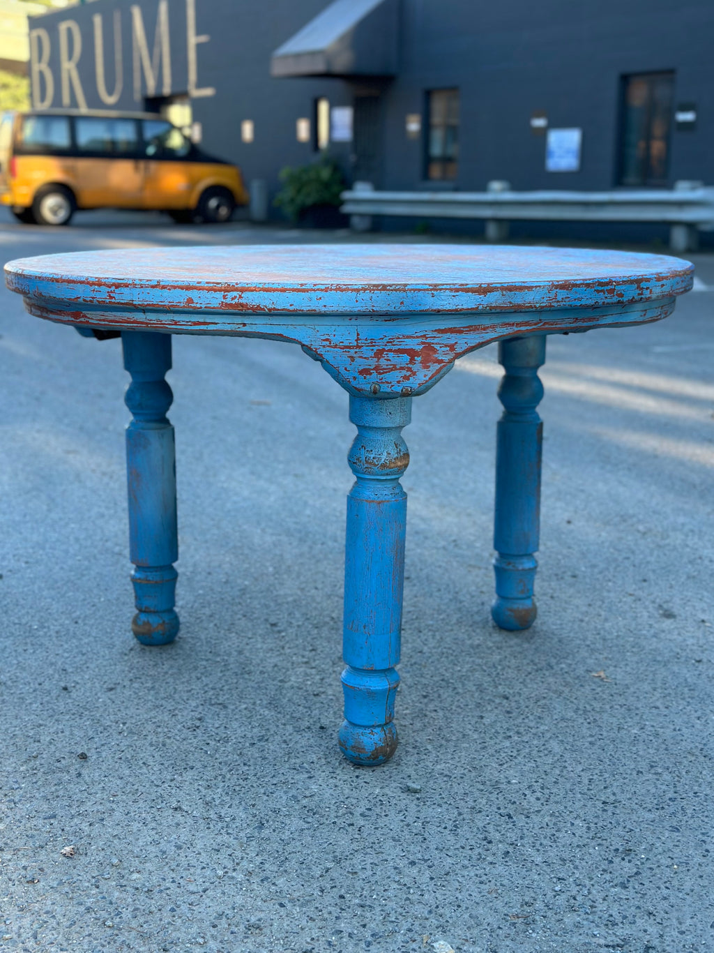 Three Legged Foundry Top Table