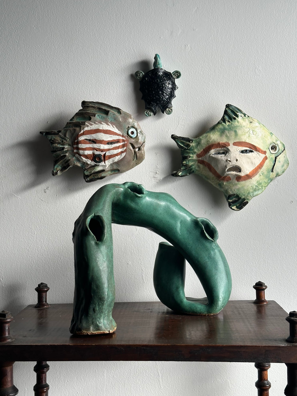 Pair of Fish Faces