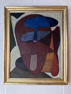 Abstract Oil on Canvas ￼
