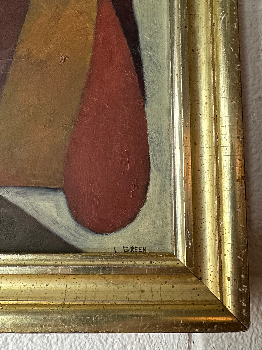 Abstract Oil on Canvas ￼