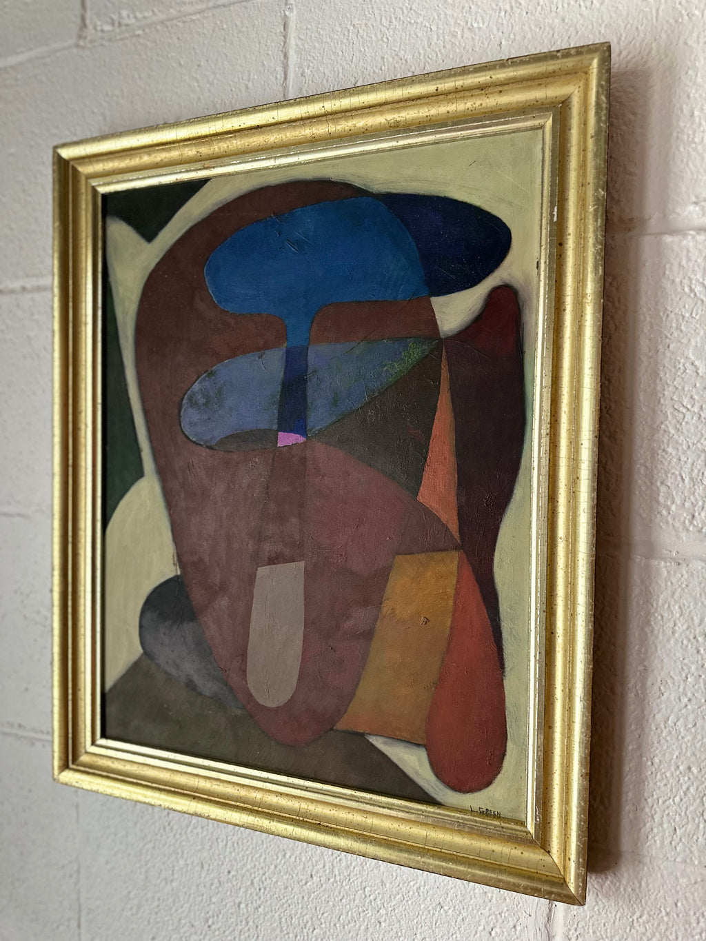 Abstract Oil on Canvas ￼