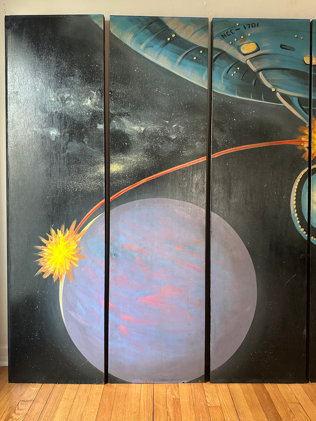 Star Trek Battle on Closet Doors