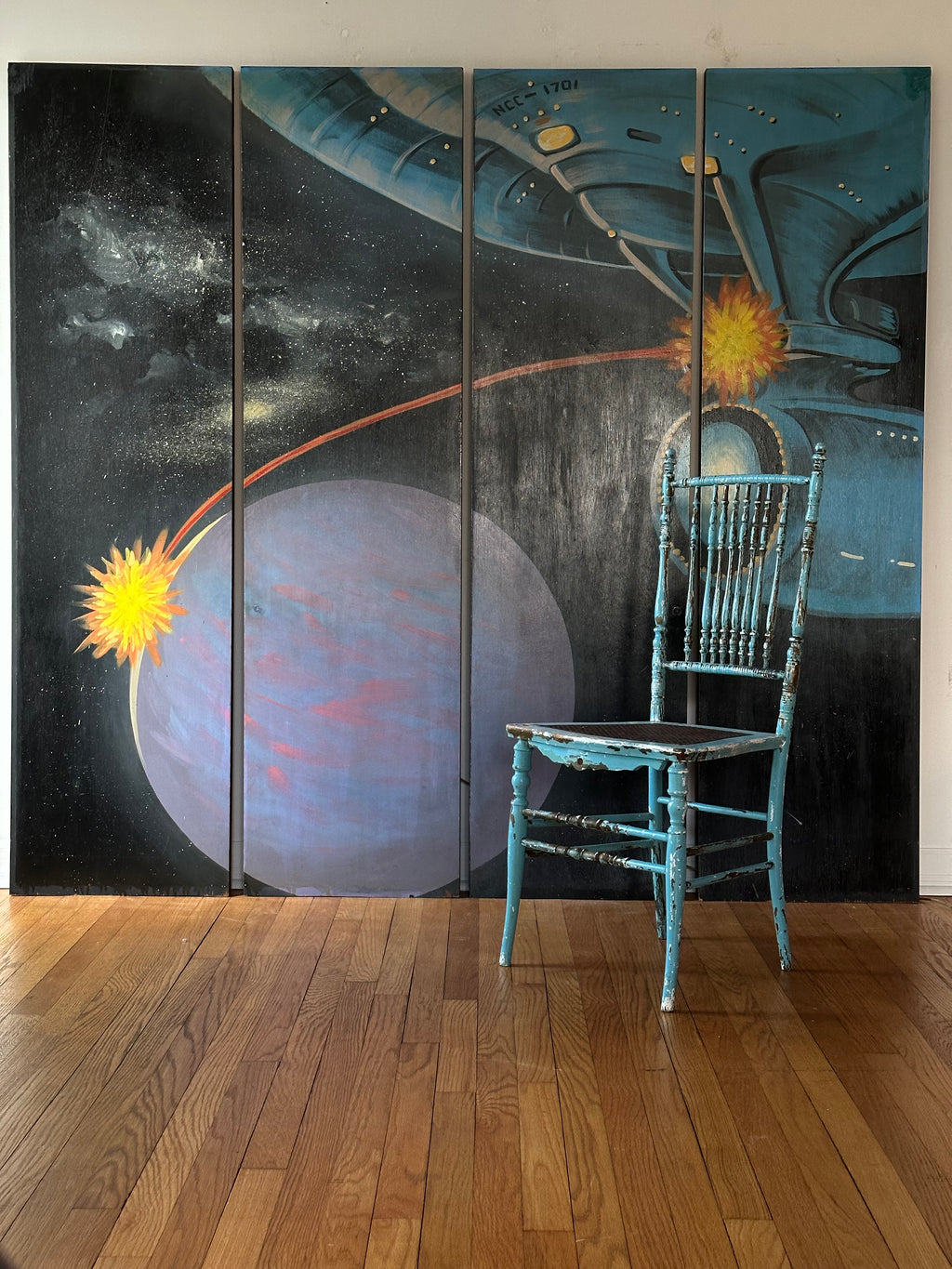 Star Trek Battle on Closet Doors
