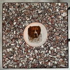 Mosaic Tile Top Side Table