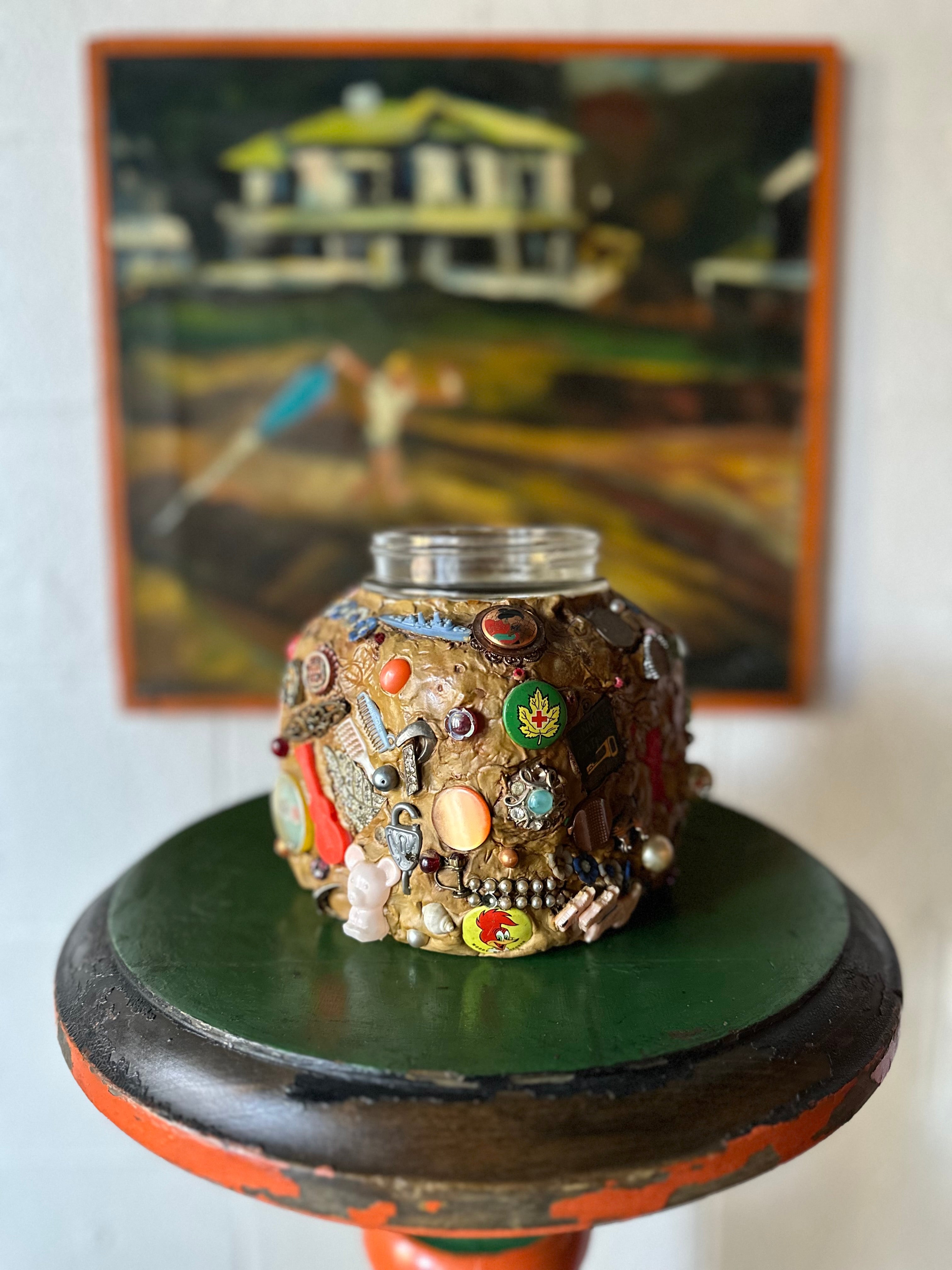 Vintage Memory Jar