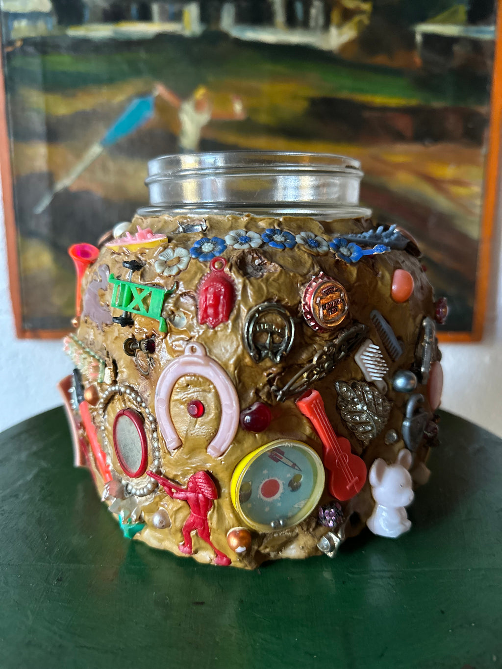 Vintage Memory Jar