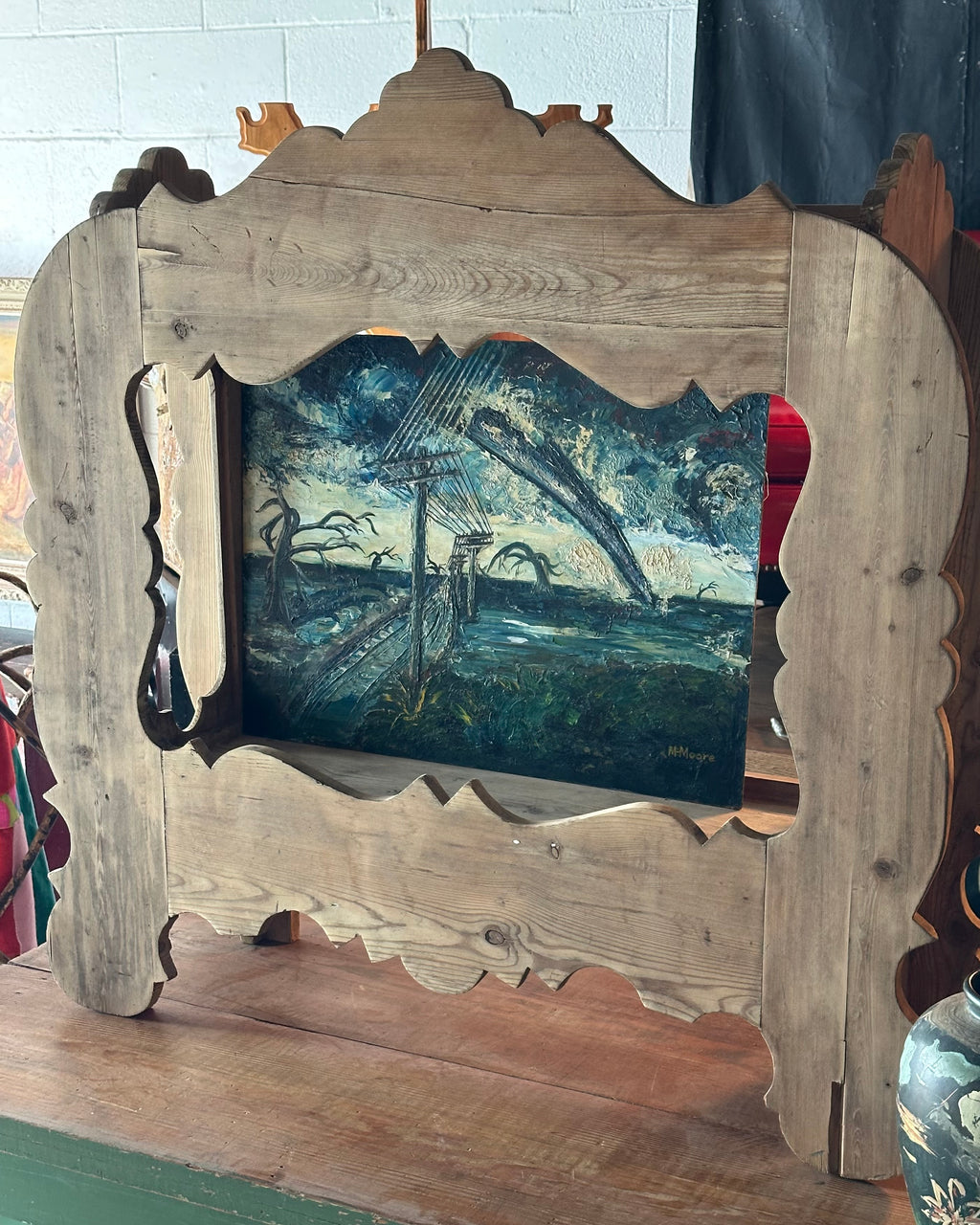Vintage European Display Cabinet ￼