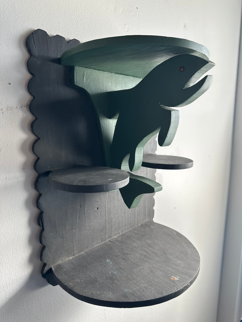 Fishing Camp Wall Shelf