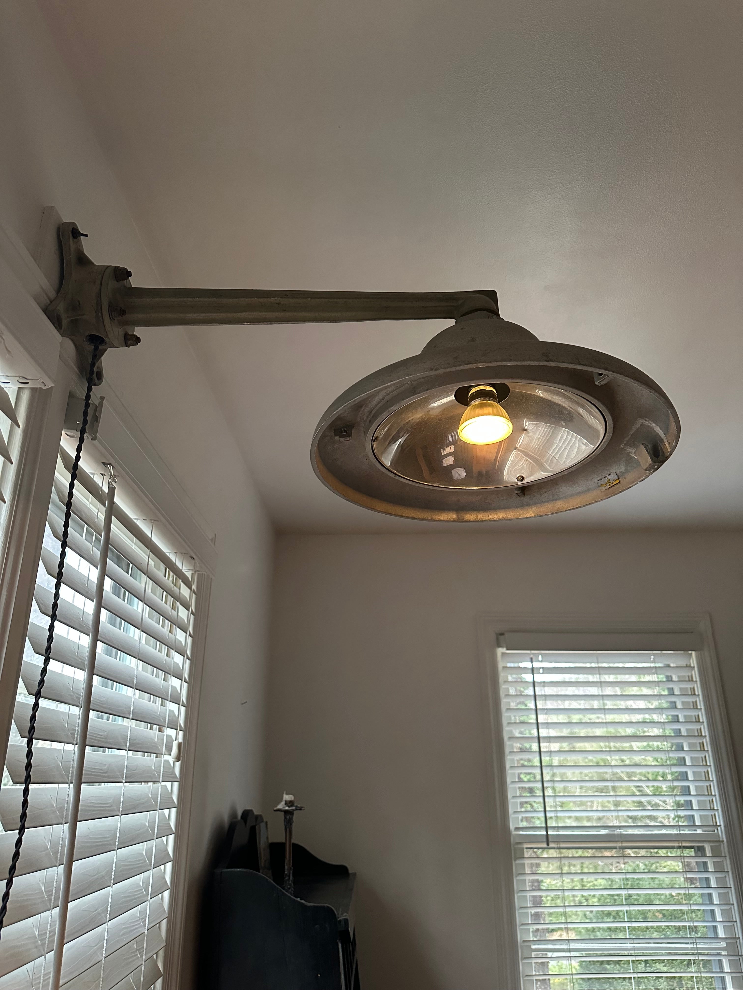 Vintage warehouse light