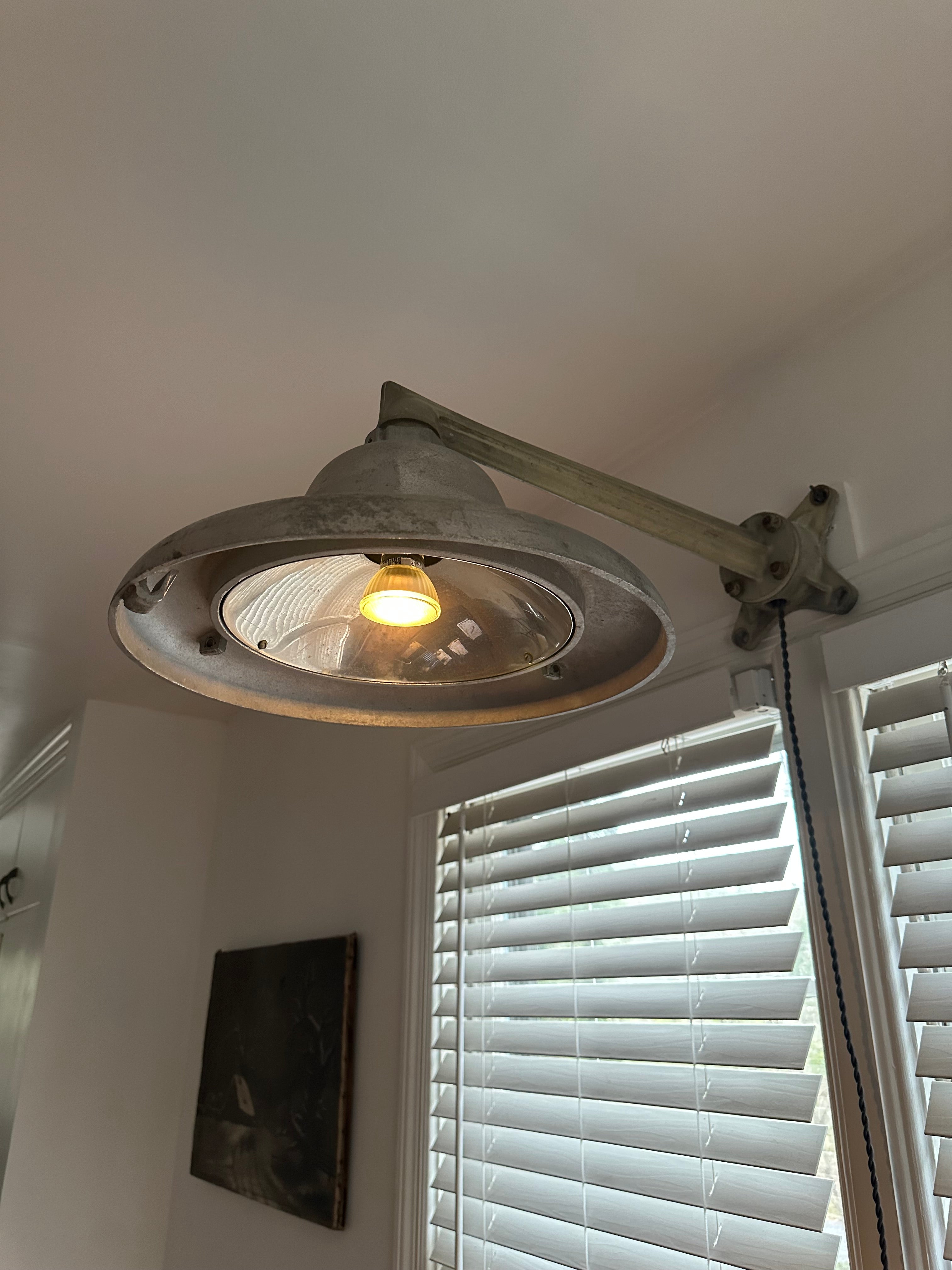 Vintage warehouse light